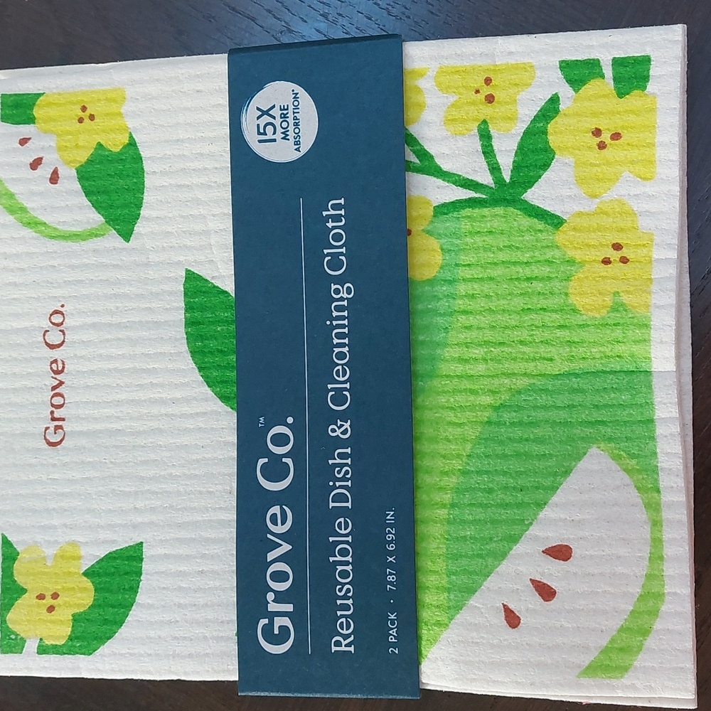 Reusable dish & cleaning cloths